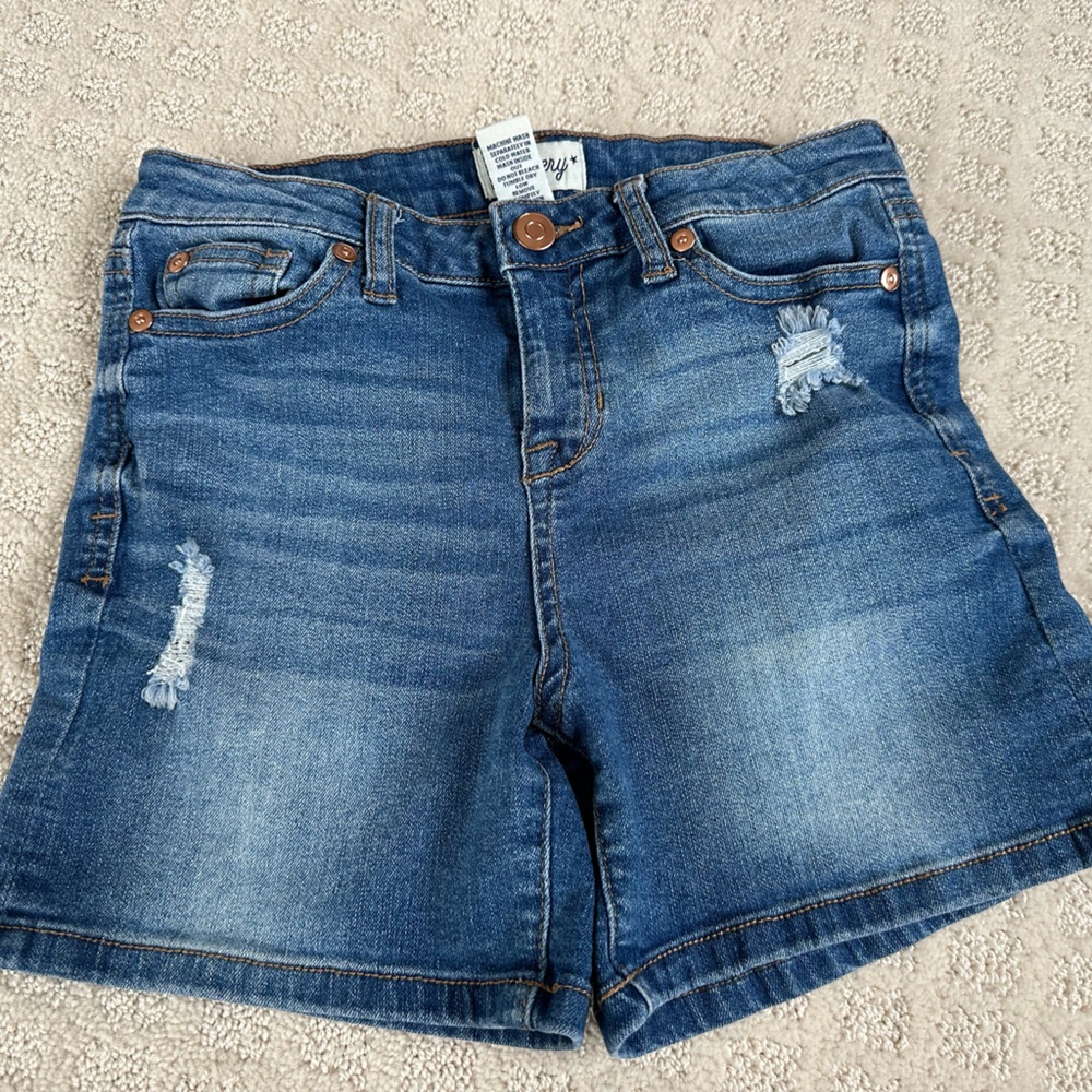 Like New Girls Jean Shorts Size 12